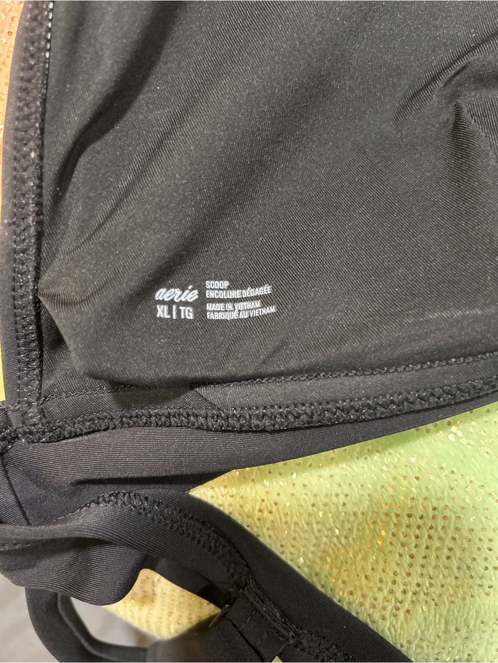 Aerie Black Bikini Top - Picture 3 of 3